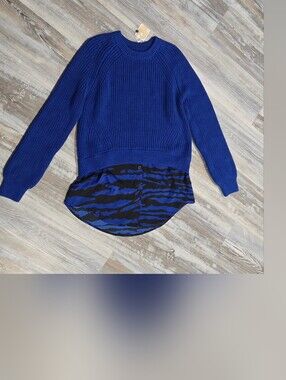 Womens MK Crewneck Sweater